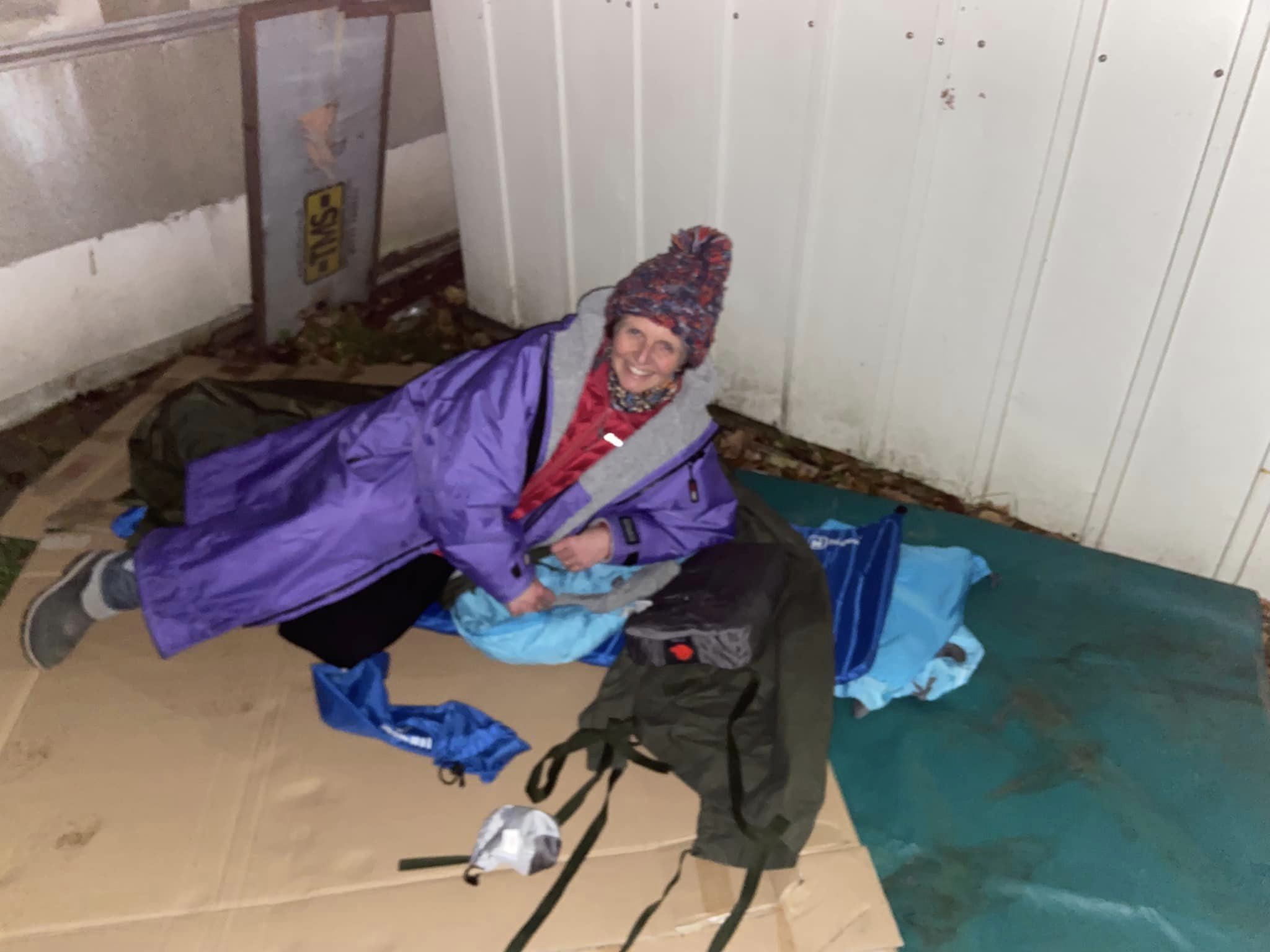 Anita sleepout