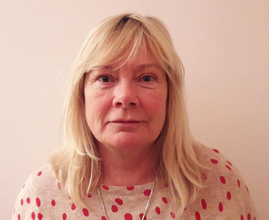 Head and shoulders portrati shot of Anne Beales